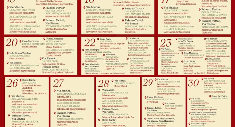 Evento – dal 15 Dicembre 2023 al 7 Gennaio 2024