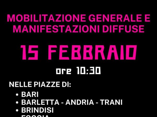 MOBILITAZIONE NAZIONALE