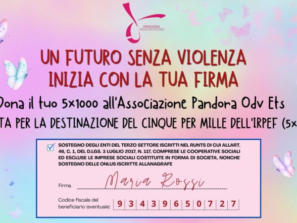 DAI FORZA A UN FUTURO SENZA VIOLENZA