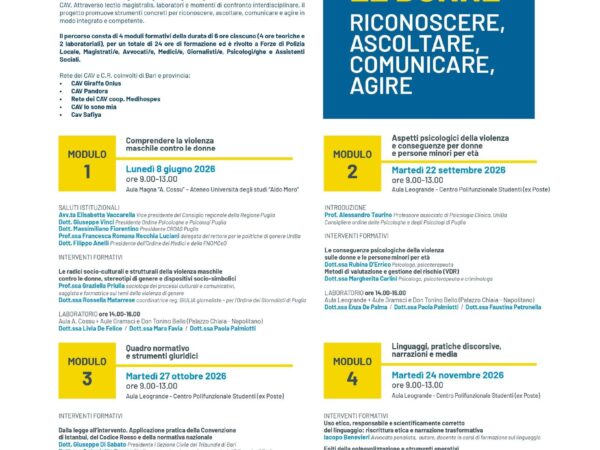 PERCORSO FORMATIVO INTERDISCIPLINARE