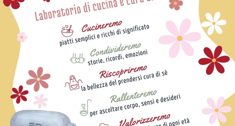 CUCINA E RINASCITA: INCONTRO LABORATORIALE